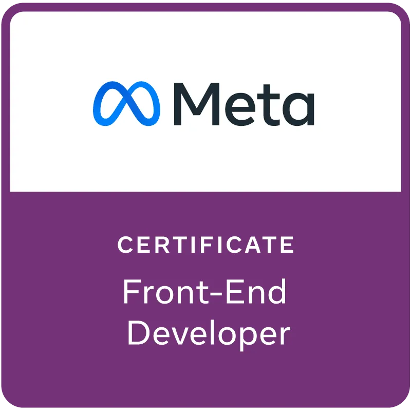 Meta Front-End Developer