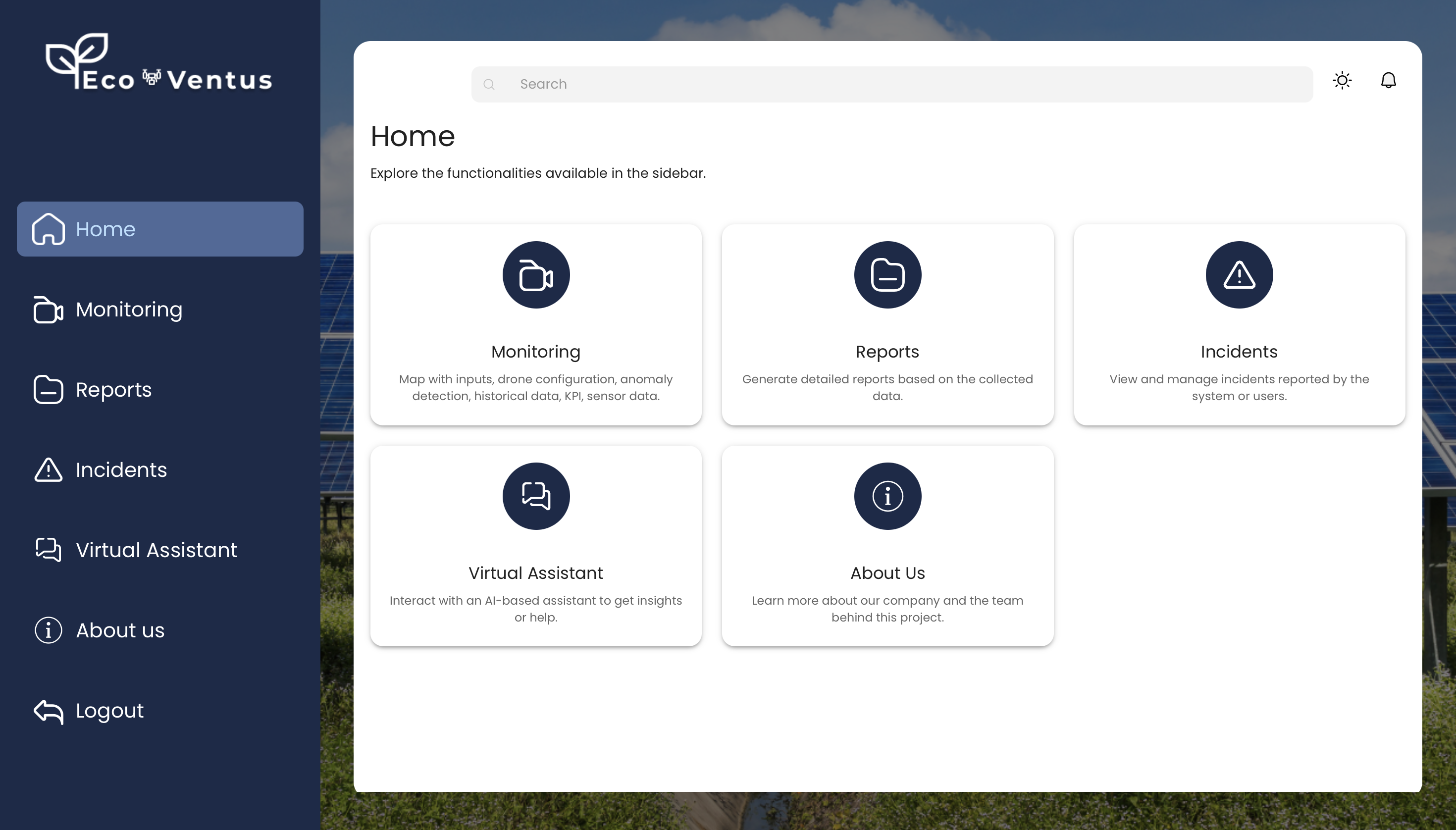 EcoVentus UAV Dashboard