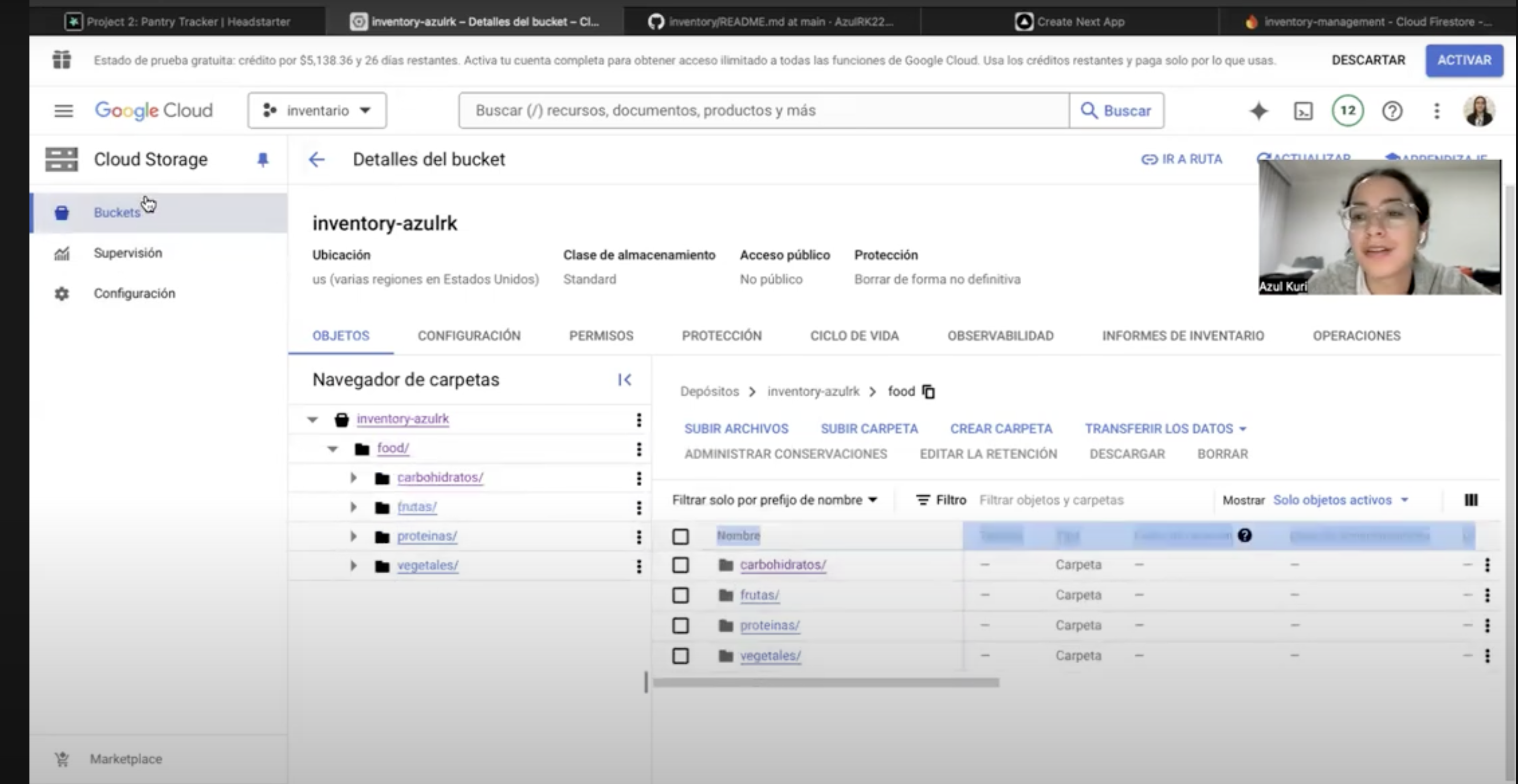 Inventory app - recipe suggestions